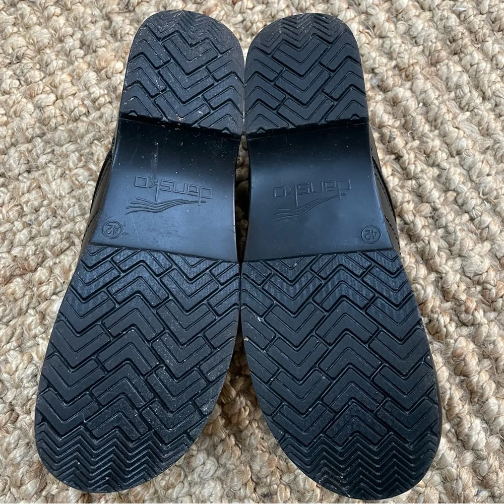 Dankso Professional Black Leather Box Clog EU 42 / Women's 11.5-12 / Men's 8.5-9 - Picture 8 of 10